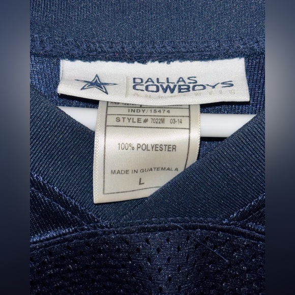 Dallas Cowboys #50 Sean Lee Size Large Jersey Color Navy - Picture 11 of 13